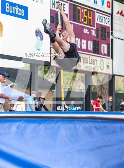 Thumbnail 2 in CHSAA Track & Field 4A Championships (Boys Pole Vault) photogallery.