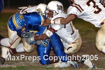 Thumbnail 2 in Bellflower @ Charter Oak (Section Playoffs) photogallery.