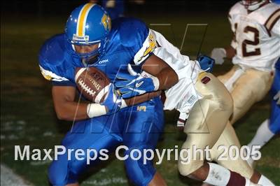 Thumbnail 2 in Bellflower @ Charter Oak (Section Playoffs) photogallery.
