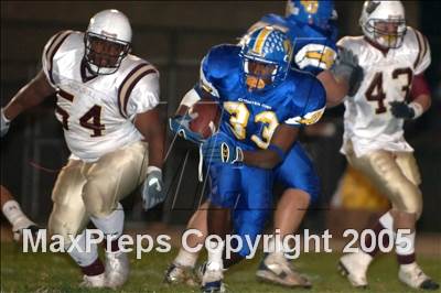 Thumbnail 3 in Bellflower @ Charter Oak (Section Playoffs) photogallery.