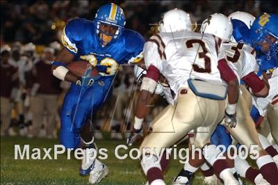 Thumbnail 2 in Bellflower @ Charter Oak (Section Playoffs) photogallery.