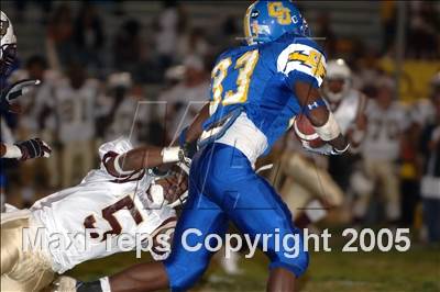 Thumbnail 1 in Bellflower @ Charter Oak (Section Playoffs) photogallery.