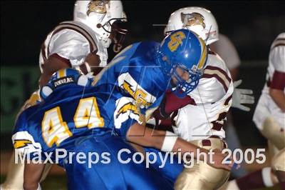 Thumbnail 2 in Bellflower @ Charter Oak (Section Playoffs) photogallery.