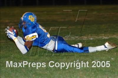 Thumbnail 1 in Bellflower @ Charter Oak (Section Playoffs) photogallery.
