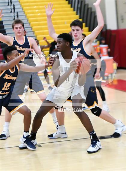 Thumbnail 2 in Westbury Christian vs. La Lumiere (Hoophall West Invitational) photogallery.
