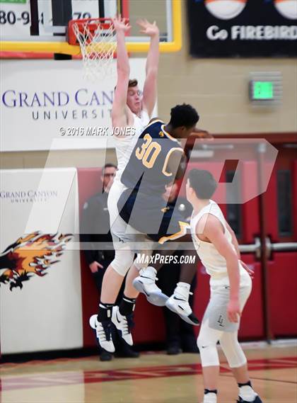 Thumbnail 3 in Westbury Christian vs. La Lumiere (Hoophall West Invitational) photogallery.