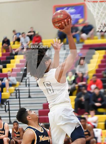 Thumbnail 1 in Westbury Christian vs. La Lumiere (Hoophall West Invitational) photogallery.