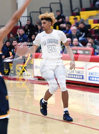 Thumbnail 3 in Westbury Christian vs. La Lumiere (Hoophall West Invitational) photogallery.