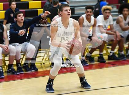 Thumbnail 3 in Westbury Christian vs. La Lumiere (Hoophall West Invitational) photogallery.