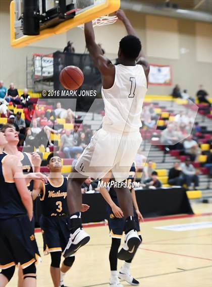 Thumbnail 3 in Westbury Christian vs. La Lumiere (Hoophall West Invitational) photogallery.