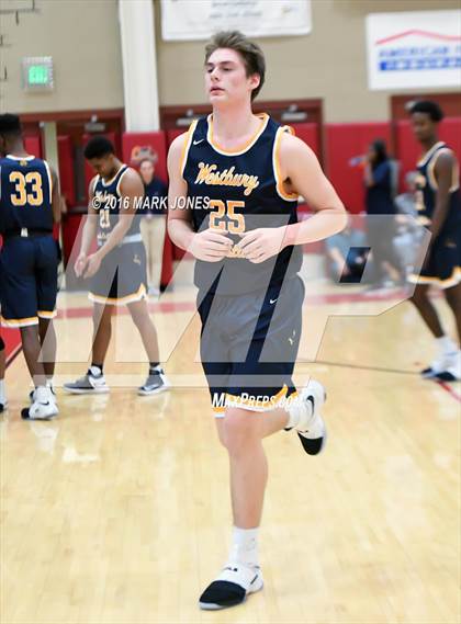 Thumbnail 3 in Westbury Christian vs. La Lumiere (Hoophall West Invitational) photogallery.