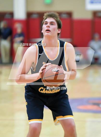 Thumbnail 1 in Westbury Christian vs. La Lumiere (Hoophall West Invitational) photogallery.
