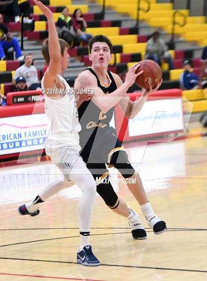 Thumbnail 2 in Westbury Christian vs. La Lumiere (Hoophall West Invitational) photogallery.