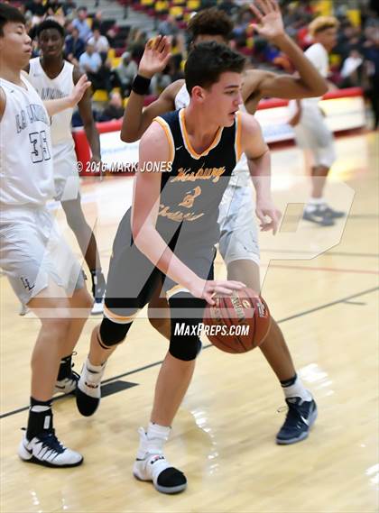 Thumbnail 1 in Westbury Christian vs. La Lumiere (Hoophall West Invitational) photogallery.