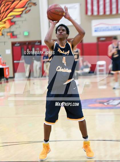Thumbnail 2 in Westbury Christian vs. La Lumiere (Hoophall West Invitational) photogallery.