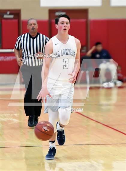 Thumbnail 3 in Westbury Christian vs. La Lumiere (Hoophall West Invitational) photogallery.