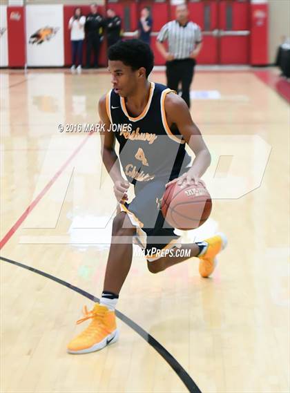 Thumbnail 1 in Westbury Christian vs. La Lumiere (Hoophall West Invitational) photogallery.
