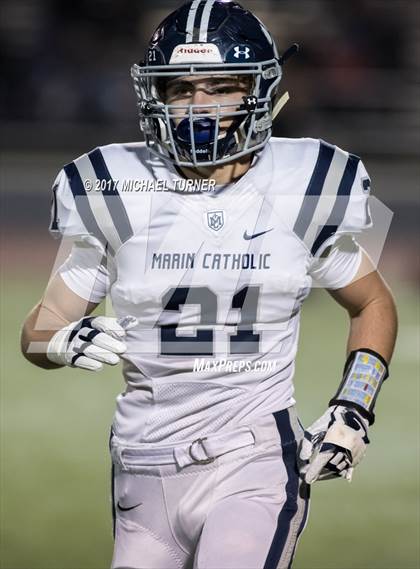 Thumbnail 3 in Marin Catholic @ Shasta (CIF NorCal Regional 3-AA Division Final) photogallery.