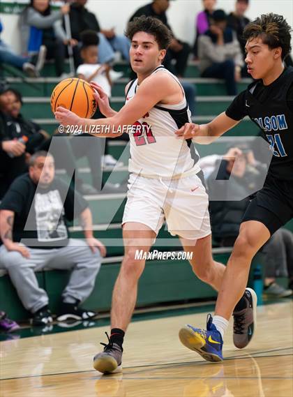Thumbnail 2 in Oakwood vs Folsom (MLK Classic) photogallery.