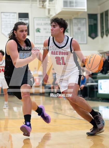Thumbnail 2 in Oakwood vs Folsom (MLK Classic) photogallery.