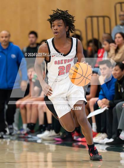 Thumbnail 3 in Oakwood vs Folsom (MLK Classic) photogallery.