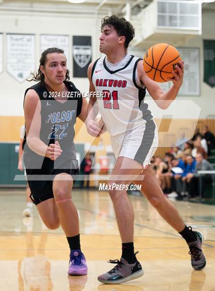 Thumbnail 3 in Oakwood vs Folsom (MLK Classic) photogallery.