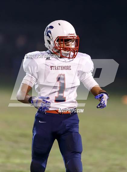 Thumbnail 1 in Strathmore vs. Hilmar (CIF D6 2A Play-in Game) photogallery.