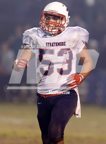 Thumbnail 1 in Strathmore vs. Hilmar (CIF D6 2A Play-in Game) photogallery.