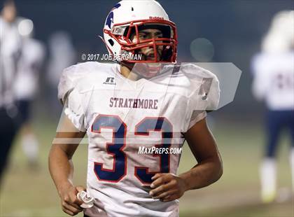 Thumbnail 2 in Strathmore vs. Hilmar (CIF D6 2A Play-in Game) photogallery.