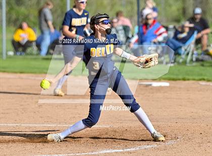 Thumbnail 3 in Wapahani vs. Delta (Delaware County Tournament) photogallery.