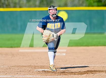 Thumbnail 2 in Wapahani vs. Delta (Delaware County Tournament) photogallery.