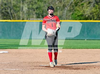 Thumbnail 2 in Wapahani vs. Delta (Delaware County Tournament) photogallery.