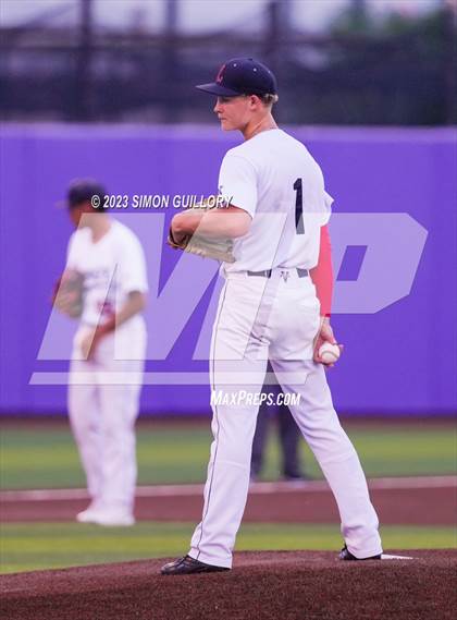 Thumbnail 3 in Ridge Point vs. Lamar (UIL Baseball 6A Region 3 Area) photogallery.