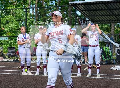Thumbnail 3 in Burnt Hills-Ballston Lake vs Clarence (NYSPHSAA AA Final) photogallery.