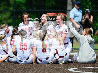 Thumbnail 3 in Burnt Hills-Ballston Lake vs Clarence (NYSPHSAA AA Final) photogallery.