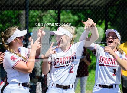 Thumbnail 2 in Burnt Hills-Ballston Lake vs Clarence (NYSPHSAA AA Final) photogallery.