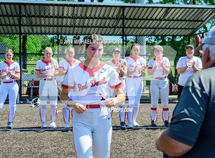 Thumbnail 3 in Burnt Hills-Ballston Lake vs Clarence (NYSPHSAA AA Final) photogallery.