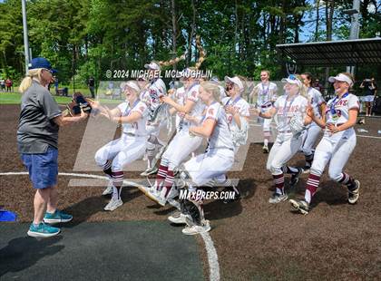 Thumbnail 2 in Burnt Hills-Ballston Lake vs Clarence (NYSPHSAA AA Final) photogallery.