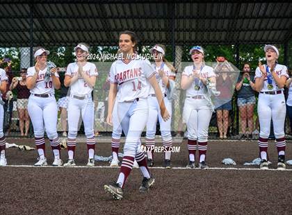Thumbnail 2 in Burnt Hills-Ballston Lake vs Clarence (NYSPHSAA AA Final) photogallery.