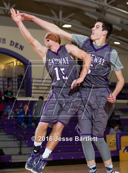 Thumbnail 3 in Gateway Christian vs. Monte Del Sol Charter photogallery.