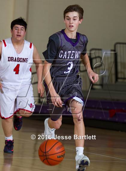 Thumbnail 1 in Gateway Christian vs. Monte Del Sol Charter photogallery.