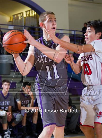 Thumbnail 1 in Gateway Christian vs. Monte Del Sol Charter photogallery.
