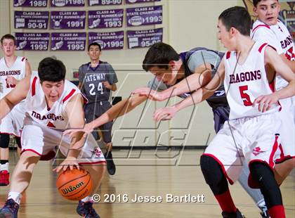 Thumbnail 2 in Gateway Christian vs. Monte Del Sol Charter photogallery.