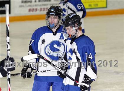 Thumbnail 3 in Somersworth vs Pembroke Academy/Campbell (Doucette Memorial Tournament) photogallery.