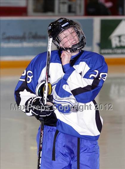 Thumbnail 3 in Somersworth vs Pembroke Academy/Campbell (Doucette Memorial Tournament) photogallery.