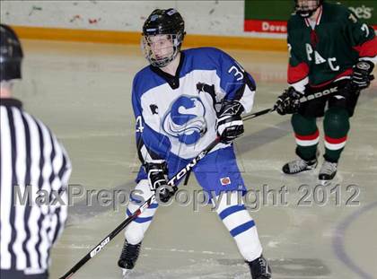 Thumbnail 2 in Somersworth vs Pembroke Academy/Campbell (Doucette Memorial Tournament) photogallery.