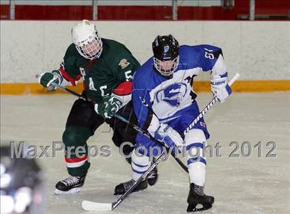 Thumbnail 2 in Somersworth vs Pembroke Academy/Campbell (Doucette Memorial Tournament) photogallery.