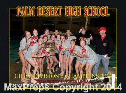 Thumbnail 1 in Palm Desert vs. Yorba Linda (CIF SS D6 Final) photogallery.