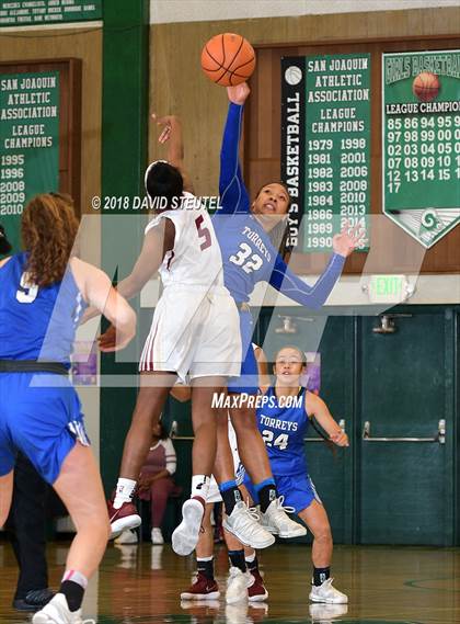 Thumbnail 1 in La Jolla Country Day vs. Cardinal Newman (St. Mary's Stockton MLK Showcase) photogallery.