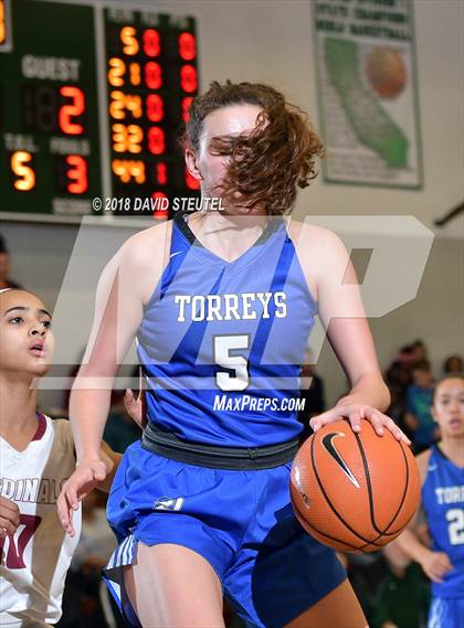 Thumbnail 3 in La Jolla Country Day vs. Cardinal Newman (St. Mary's Stockton MLK Showcase) photogallery.